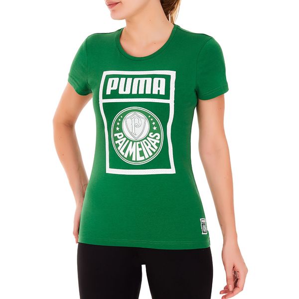 camiseta palmeiras feminina puma