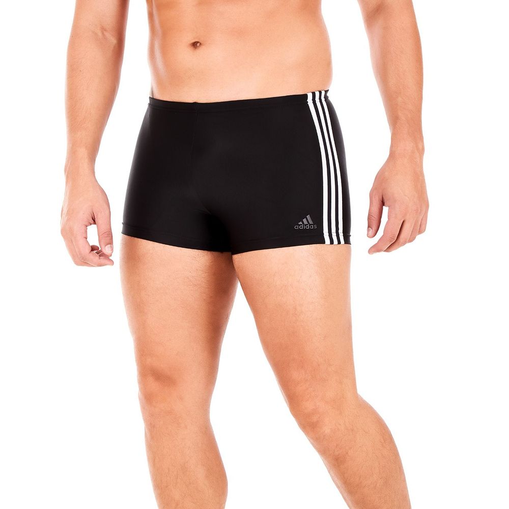 Sunga Masculina Adidas Fit Boxer 3s Preta - drastosa