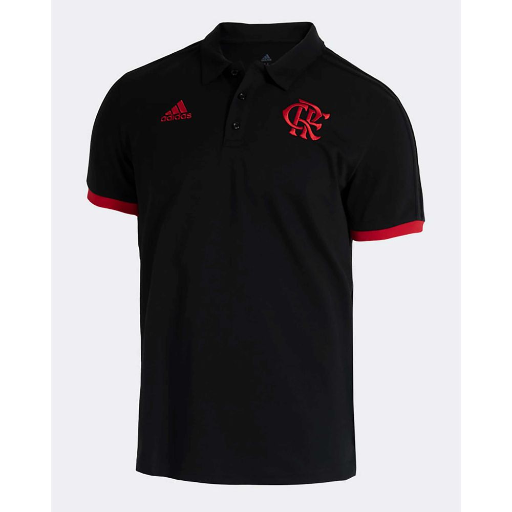 camisa polo adidas flamengo 3s